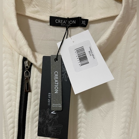 NWT cream color tunic top - Picture 6 of 7